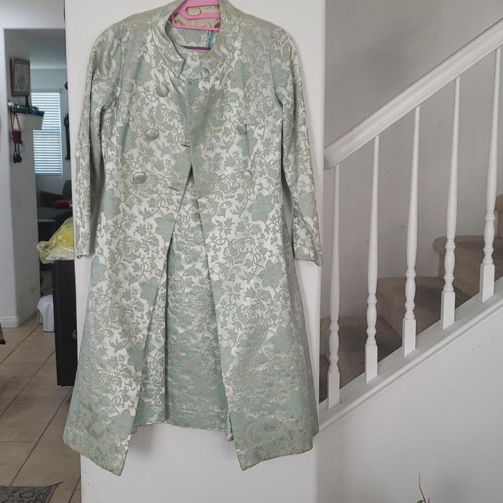 2 price vintage lady dress and jacket